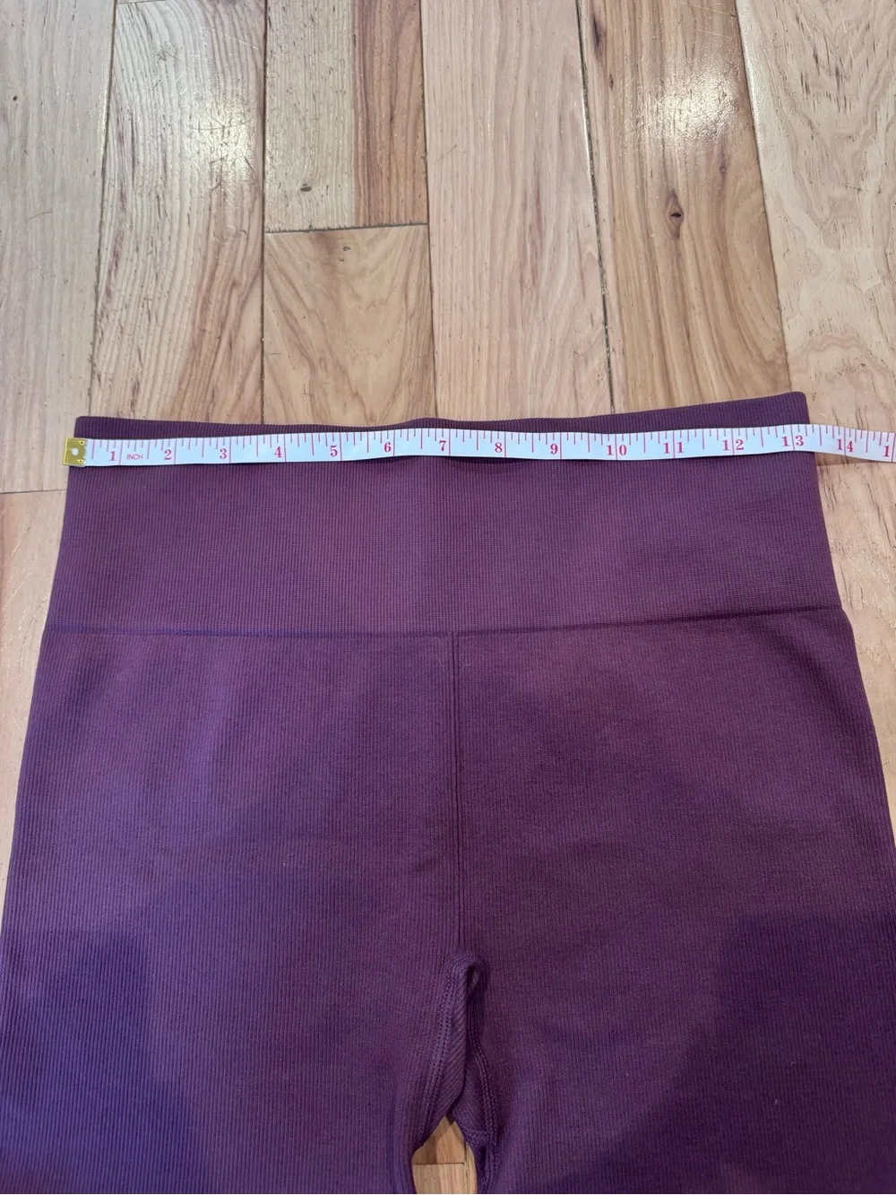 Women’s New Balance High-Waist Purple Biker Shorts